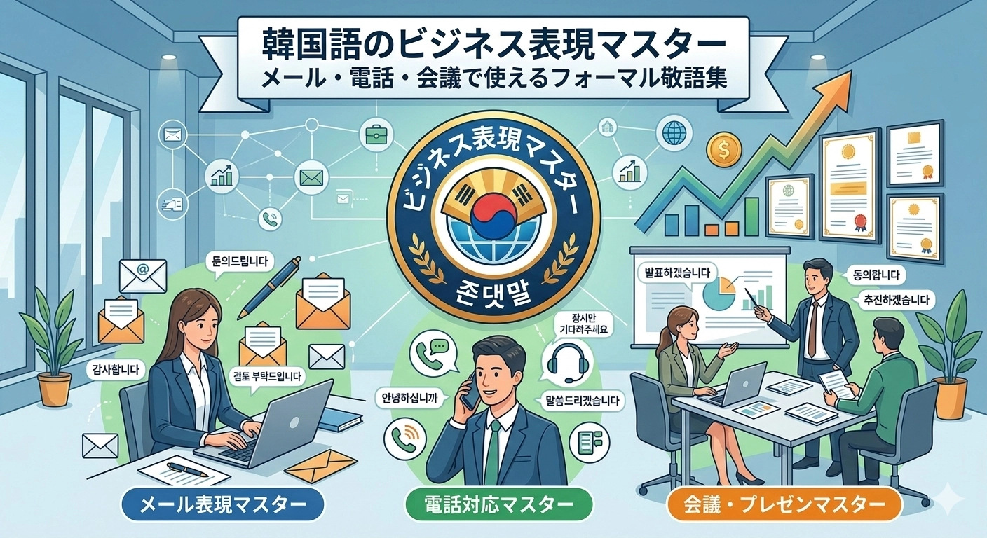 韓国語のビジネス表現マスター:メール・電話・会議で使えるフォーマル敬語集 - Word Master NOTE ブログ